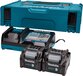 Makita Accu Starterset XGT DC40RC 2x BL4025 - 191V27-4