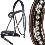 HKM mila trense bruin pony