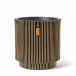 Capi Europe - Vaas cilinder Groove NL - 41x43 - Goud - Opening Ø36