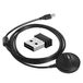CooSpo USB ANT+ Stick Adaptateur Dongle USB émetteur récepteur Mini taille pour Garmin, Sunnto, Zwift, Tacx, Bkool, PerfPRO Studio, CycleOps Virtual Trainer TrainerRoad, Câble d'extension USB ANT+