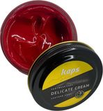 Kaps Schoencreme - schoensmeer - verzorgt het leer en geeft glans - (112) Rood - 50ml