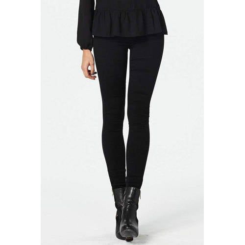 ONLY high waist skinny jeans ONLROYAL black regular