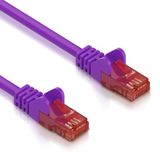 Allteq Cat 6 - U/UTP - Netwerkkabel - Patchkabel - Internetkabel - 10 Gbps - 15 meter - Paars