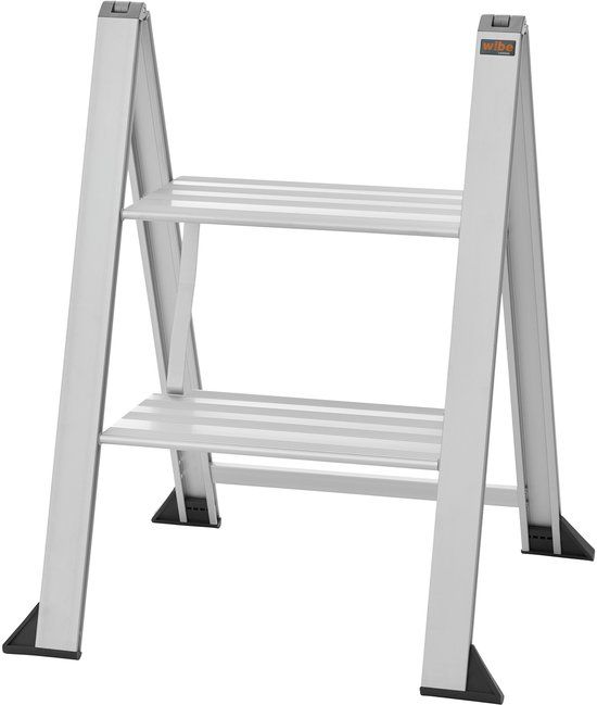 Wibe VIKINGSTEP Midi Wibe Industrietrap Dubbel oploopbaar Aluminium