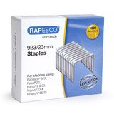 Rapesco 1242 Type 923/23 mm Verzinkte Heavy Duty Nietjes, 1000 Stuks