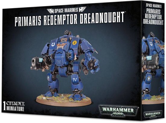 Games Workshop Warhammer 40 000 Imperium Adeptus Astartes Space Marines: Primaris Redemptor Dreadnought