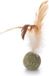 Beeztees Catnip Bal met Veren - Kattenspeelgoed - 12 cm