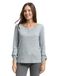 TOM TAILOR Shirt donkergroen / wit