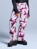 Poederbaas Skibroek Dames - Arty 2L Insulated - Tie Dye Pink Multi - Maat M
