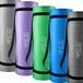 4FIZJO Serie Yogamat - 1,5 cm - Antislip - Grijs - Inclusief Draagriem