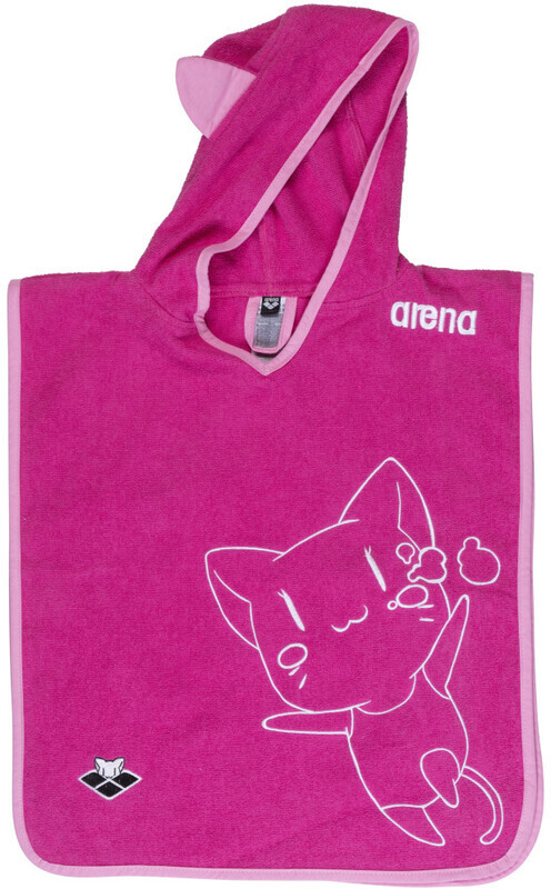 Arena Friends Poncho M Kids, fuchsia