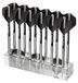 Merkloos Darts Rack Stevige Organizer - Darts Houder - Accessoires Opbergvak - Compacte Dartstandaard - Ruimtebesparend - Geschikt voor 12 Darts