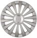 Cartrend Meridian Wieldoppenset, chromen ring, 4-delig 15" inch