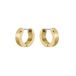 BOSS Sieraden Heren ODELL Collectie Oorringen in Geel Goud - 1580655