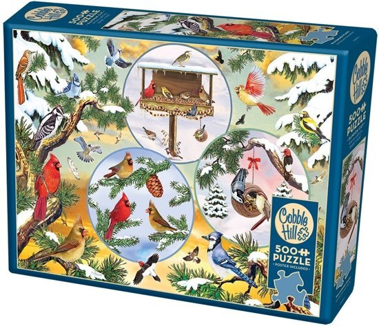 Cobble Hill Legpuzzel Winterbird Magic 500 Stukjes