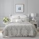 Laura Ashley Home Rowland Collectie Beddengoed, Grijs, Katoen, Omkeerbaar, Queensize