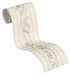 A.S. Création Traditionele Behangrand Zelfklevend Beige Crème Zilver