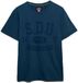 Superdry Athletic Tonal T-shirt Relaxed Fit Heren L Pilot Mid Blue