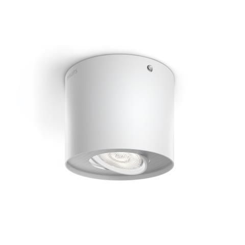 Philips Phase LED Ceiling/Wall Spot - Dimmable - White