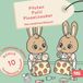 Pfoten Pulli Pinselzauber: Dein niedliches Malbuch: Linkshänder Edition