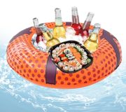Icecat Glacière gonflable pour piscine et plage