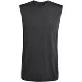 adidas heren Workout Essentials Seamless Sleeveless T Shirt, black melange, XXL