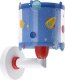 Dalber Planets Kinder Wandlamp Blauw