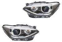 HELLA Jeu de phares gauche et droite, 12V LED Bi-Xenon, adapté pour BMW Série 1 entre autres