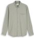 Tom Tailor - Chemise en coton à coupe regular - Taille M - structure vert menthe