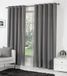 Fusion Sorbon Gordijn met ogen, 100% katoen, 229 x 229 cm, antraciet