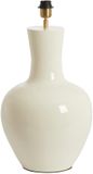 Light & Living Pied de lampe Nana - Céramique - Crème/Blanc - 33 x 51 x 33 cm