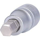 KSTools 917.1316 1/2" Bit-dopsleutel binnenzeskant, kort, 3/16"
