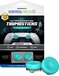 KontrolFreek Action Lotus Thumbsticks - Teal Clear - PS5/PS4