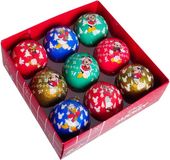 Disney License Christmas Inspirations Kerstballen box 9 stuks 75mm Mickey Mouse