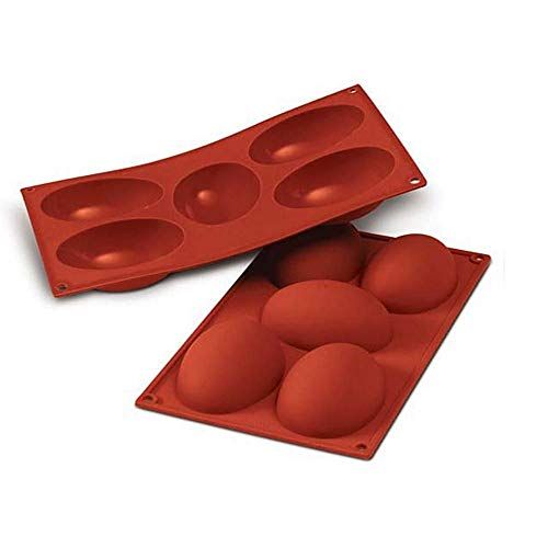 Silikomart - SF041 Half Ei - Silicone Vorm