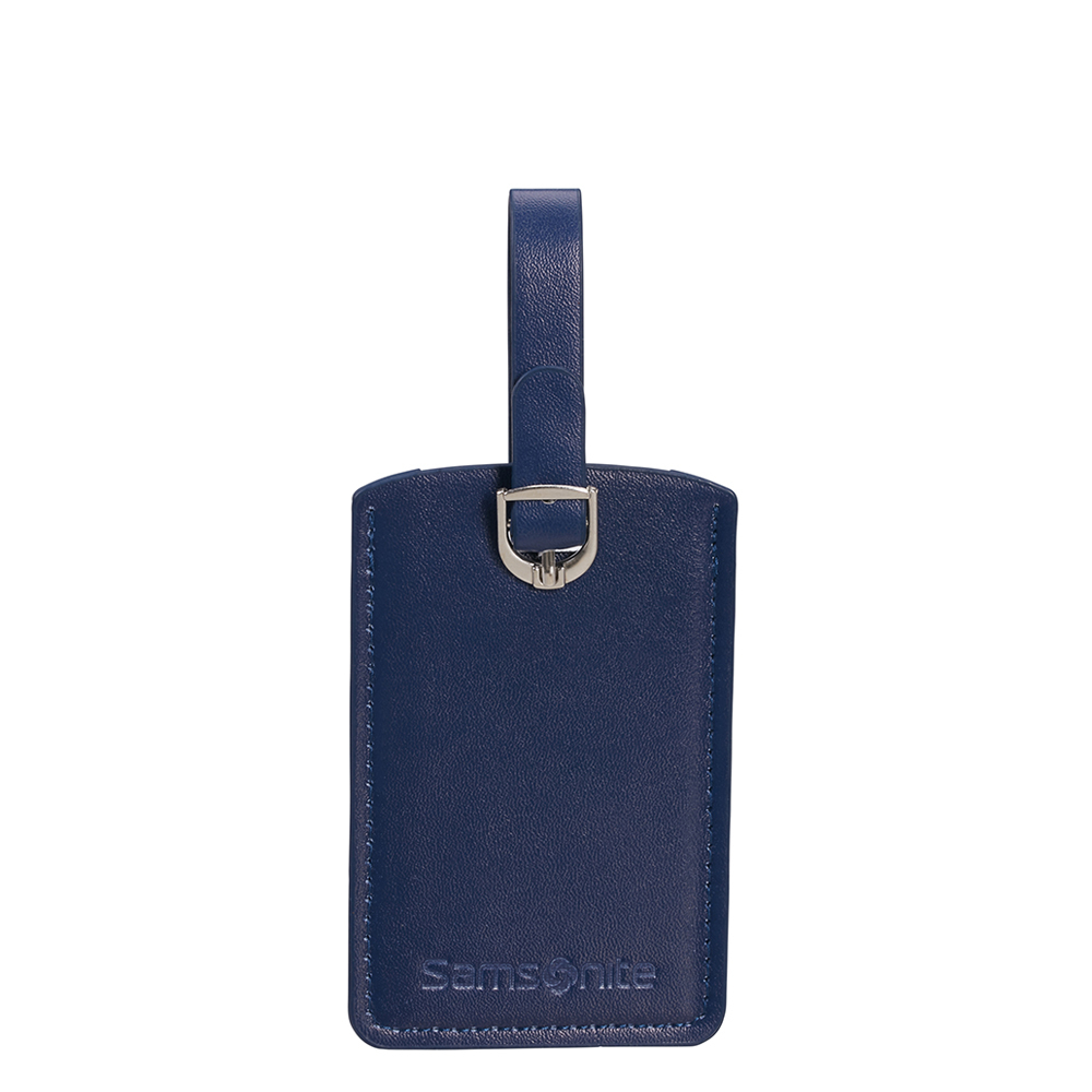 Samsonite Accessoires Rectangle Luggage Tag X2 midnight blue Blauw