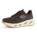 Tenhaag Sneakers laag chocoladebruin / wit
