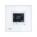 PNI CT25W WiFi slimme thermostaat voor centrale verwarming op gas, inbouwmontage, 16A, bediening via de Tuya Smart-applicatie, dagelijkse programmering, handmatige/automatische modus, kleur wit