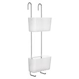 TATAY Douche-rek zonder boren rechthoekig met zuignappen 30x8,5x11 cm