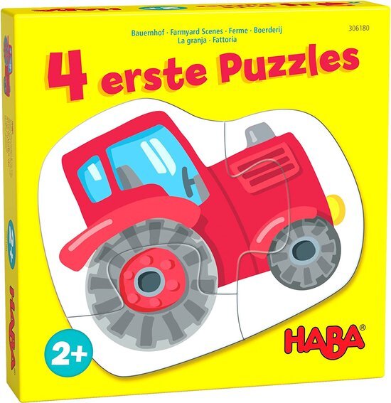 Haba 4 eerste puzzels - Boerderij