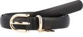 JOOP! Leren Riem 2,0 CM Women's Belt With Pendant W90 Black Zwart