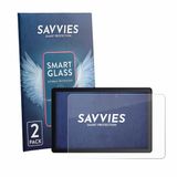 Savvies 2 Stuks Screenprotector - Geschikt voor Vekoy G13 - Beschermfolie Glas Transparant