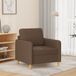 Maison Exclusive Fauteuil marron, 60 cm, rembourré