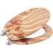 Abattant de toilettes en MDF avec fermeture amortie, design style bord de mer