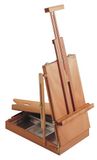 Mabef M400034 Tafelschildersezelbox, hout, 45 x 30 x 90 cm