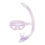 AQUALUNG Nabul Combo | Snorkelmasker voor volwassen mannen en vrouwen met 180° zicht, UV-bescherming, anti-condens en lekvrije glazen