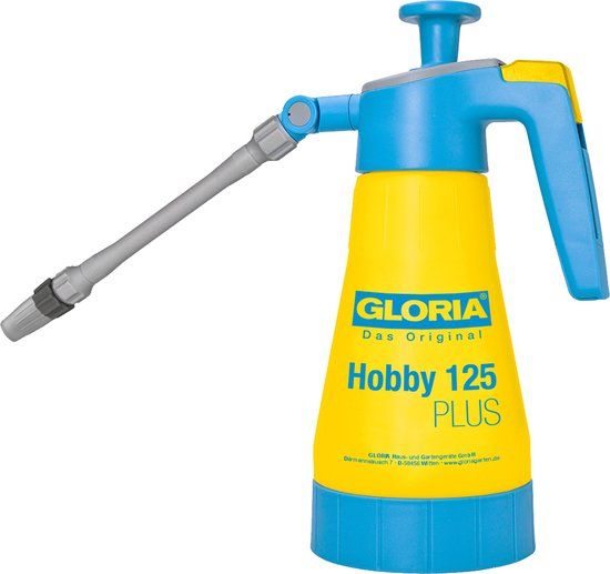 Gloria Zuurbestendige Handdruksspuit Hobby 125 Plus - 1,25 Liter
