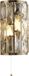 Searchlight BIJOU Wandlamp 2 Lichts Kristal Messing