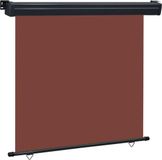 vidaXL Balkonscherm 175x250 cm bruin