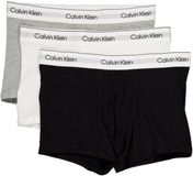 Calvin Klein 3-Pack Low Rise Trunks Heren - Zwart/Grijs/Wit - Maat L